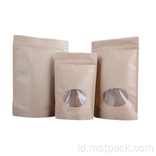 Stand Up Pouch Dengan Ziplock untuk Makanan